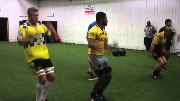 Lineout Session with Hurricanes Lineout Coach - Ri...