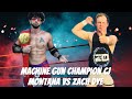 Machine Gun Champion CJ Montana vs Zach Dye (deaf people edition)
