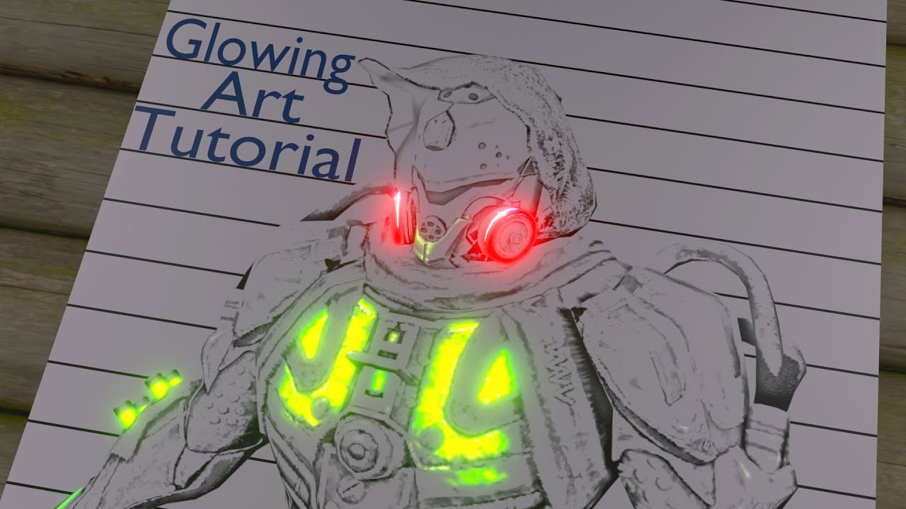 How To Make Glowing Art How To Create Glowing Art Creating Glowing