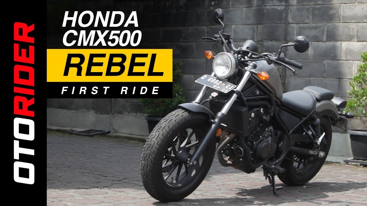 Honda CMX500 Rebel 2017 First Ride Review - Indonesia | OtoRider ...