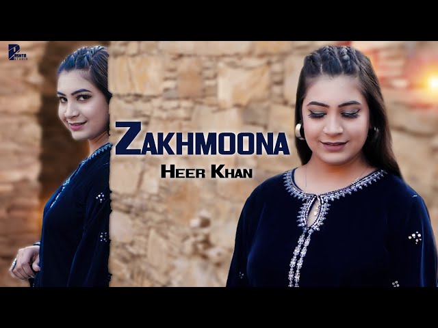 Heer Khan Pashto New Tappy Song 2024 | Zakhmoona Tappy | Heer  Official Music Video | Pashto Studio class=