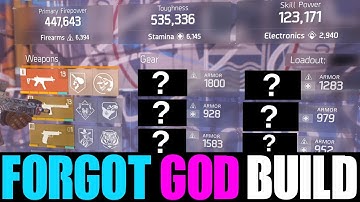 THE DIVISION - OLD SCHOOL "GOD BUILD" RETURNS AFTER 1.8.3 PATCH | THE NEW META??
