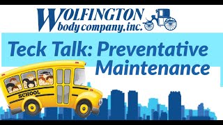 Teck Talk: Preventative maintenance