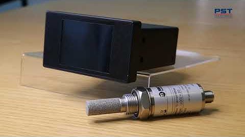 New Easidew Advance Online Hygrometer for dew point, moisture content, and pressure measurements.