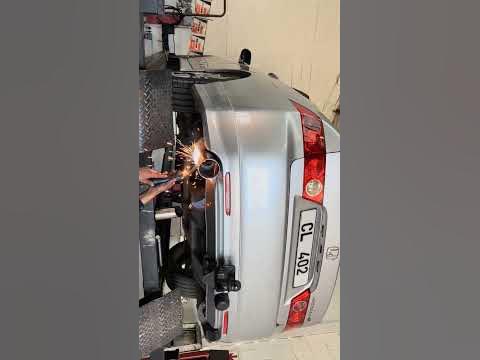 Fitting 101mm Exhaust tips on my Honda Accord K24! šµ - YouTube