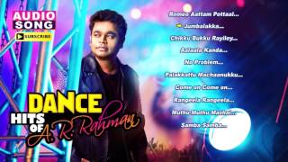Ar rahman dance hits audio song jukebox exclusively on music master.
listen to tamil with songs from mr romeo, en swasa katrae, gentleman,
san...
