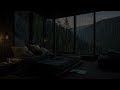 Cozy Rainy Night with Relaxing Piano Music | Peaceful Sounds for Better Sleep and Relaxation