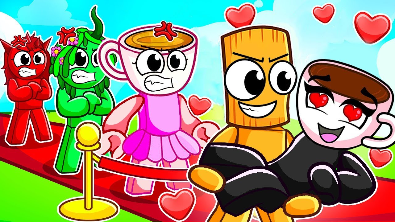 Tung Sahur spielt KÜSSEN ODER STERBEN in Roblox mit Verrückten Brainrot Mädchen...