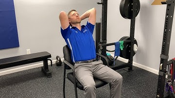 Resolve PT Seated Thoracic Spine Extension (Video 3-1)