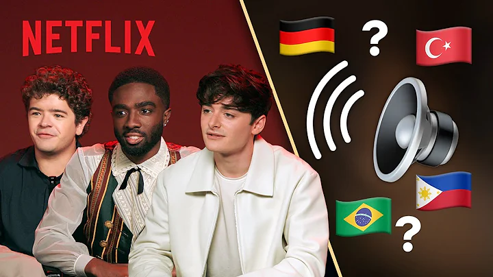 The Stranger Things Cast Guesses The Dub | Stranger Things 5 | Netflix