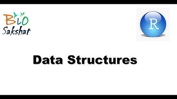 Data Structures in R