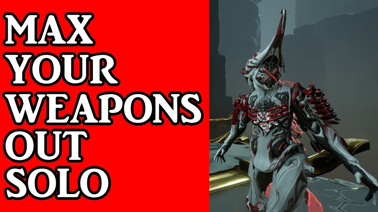 Warframe: How to farm weapon xp solo/affinity in 2020