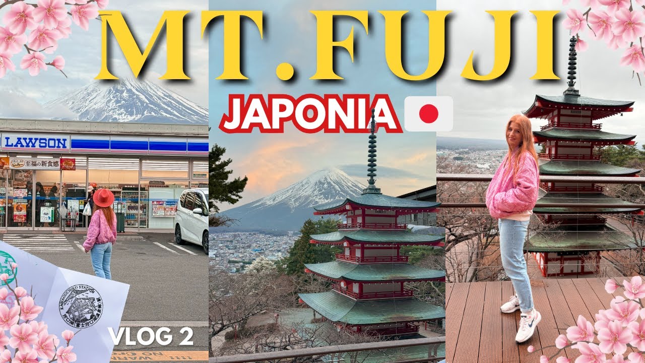 MT.FUJI🌸  Lake Kawaguciko🗻 Chuerito Pagoda, załamanie pogody, jedziemy do Kyoto⛩️ | Japonia 2 🇯🇵