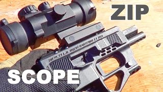 what optic is best for the usfa zip 22lr pistol primary arms pac2 5x