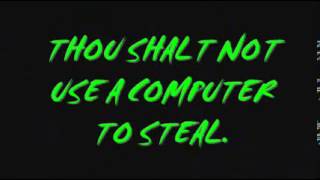 THE TEN COMMANDMENTS OF COMPUTER ETHICS
