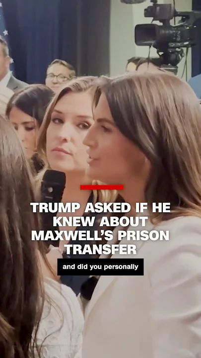 Trump asked if he knew about Maxwell’s prison transfer