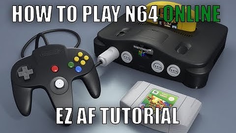 How to play Nintendo 64 online
