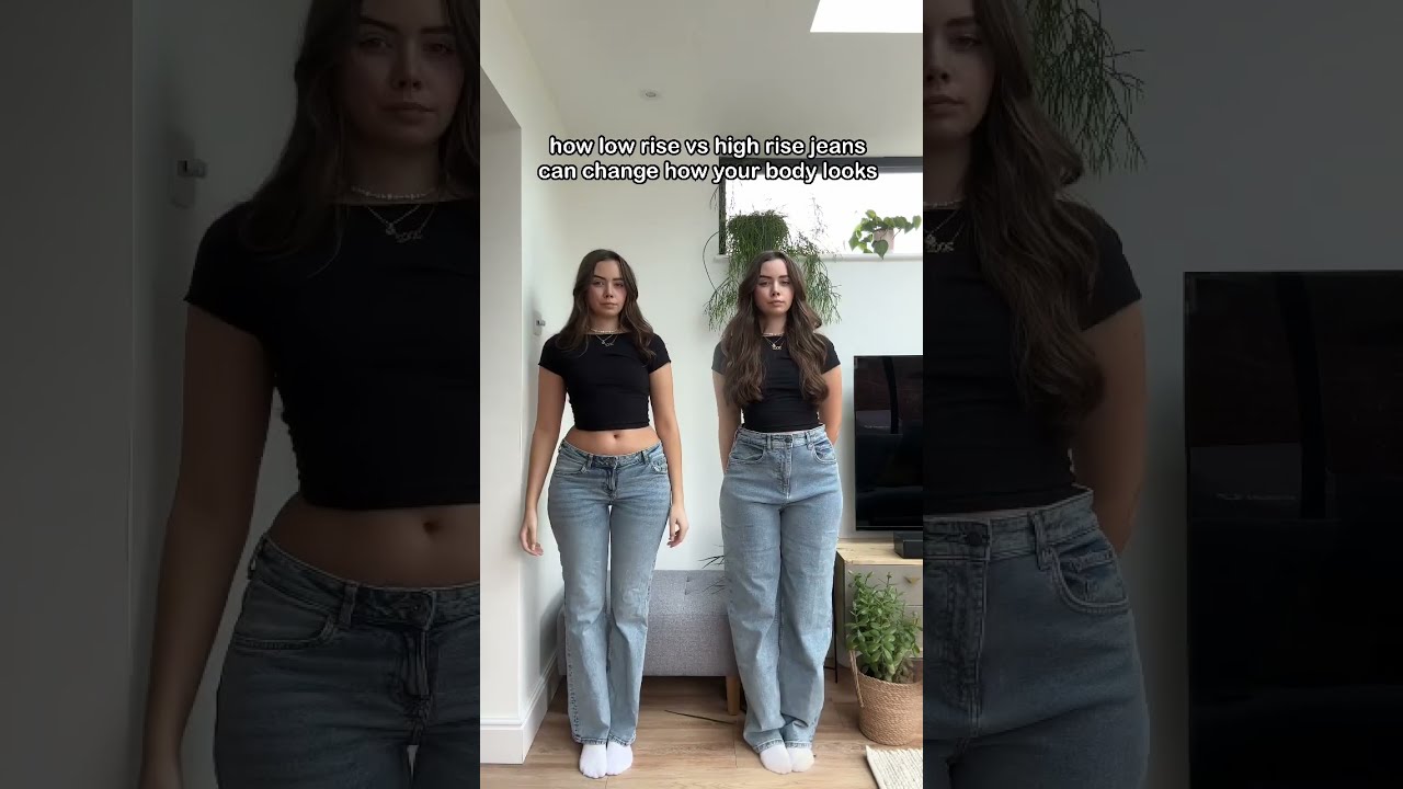 How High Rise Jeans Vs Low Can Change Your Body