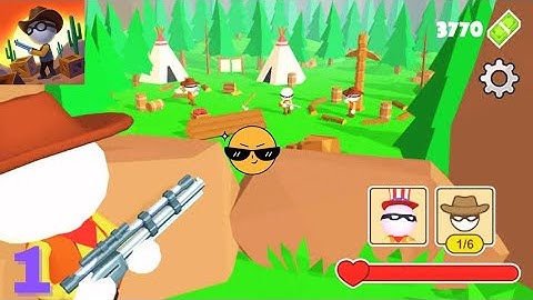 western Sniper : Gameplay Walkthrough Part 1 - Wild West Fps || 3D Game (Ios, Android)