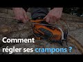 Comment rgler ses crampons