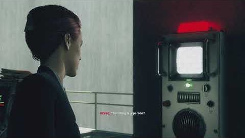 Control AWE DLC - A Dark Place: Speak with Lansgton On The Intercom Dialogue Cutscene XboxOne (2020)