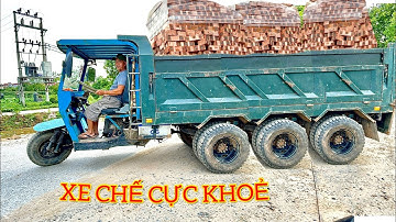 Agricultural vehicles carrying bricks are extremely powerful | excavator forklift | truck carrying