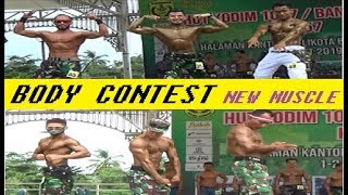 BODY CONTEST NEW MUSCLE HUT KODIM 1007/BANJARMASIN KE 57 2019