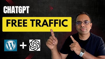 2.5 Billion Visitors! ChatGPT Website Traffic For FREE(AI+SEO)