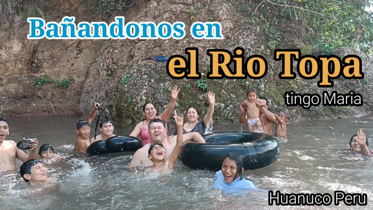 Bañando en el Río Topa .Tingo Maria 2023 - YouTube