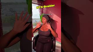 HOUSTON TEXAS BRAIDER VLOG (ran out of product) + first time client #tghairr