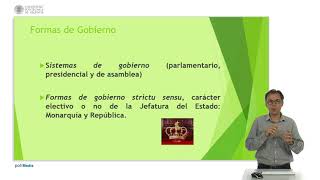 Las formas de Estado y las formas de Gobierno |  | UPV