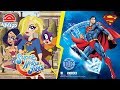 DC Superman &  DC Super Hero Girls إكتشوا مفاجات وجبات الأطفال من هرفي