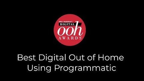 Adomni wins MediaPost Best Progragrammatic DOOH Campaign Award