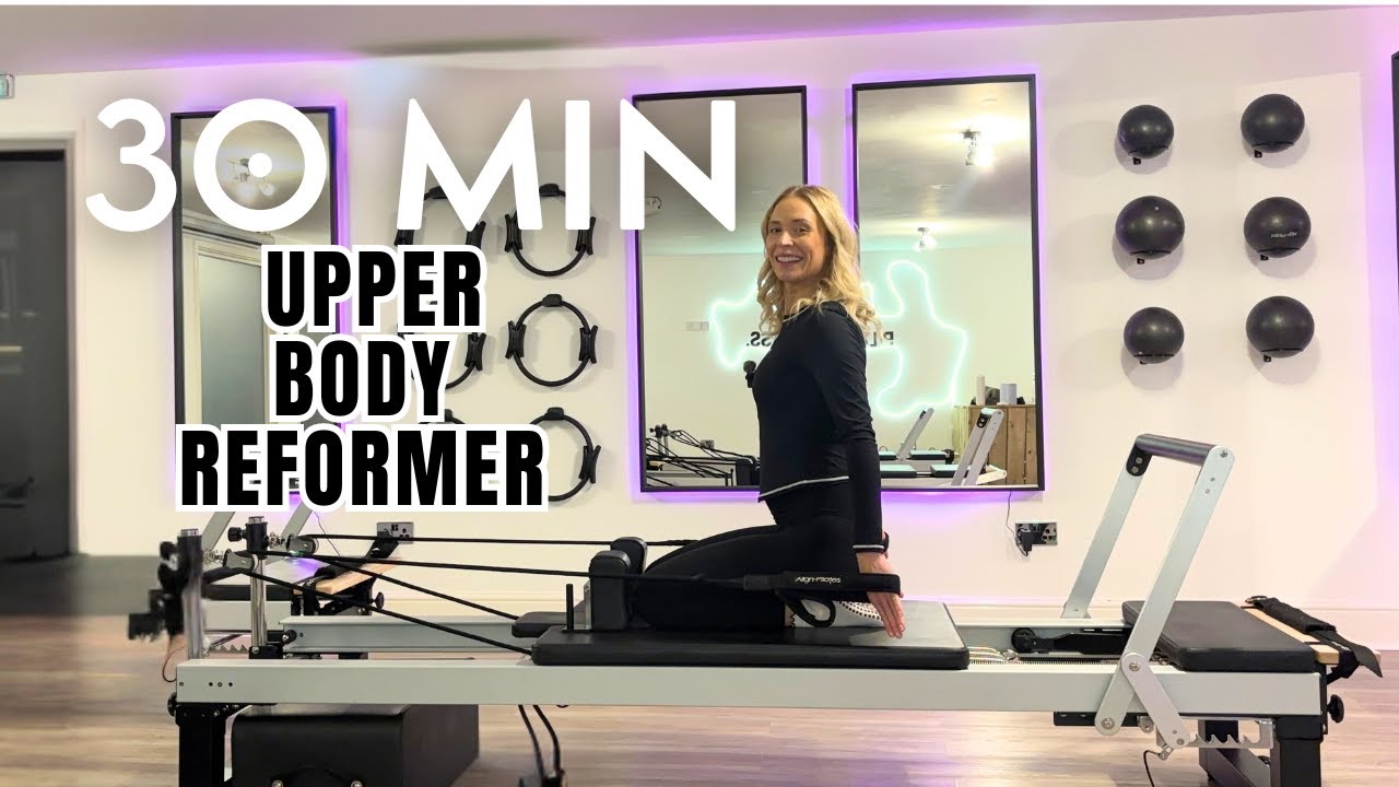 30 Minutes Upper Body Reformer Pilates, Pregnancy-Safe Reformer Workout, At Home Reformer Workout