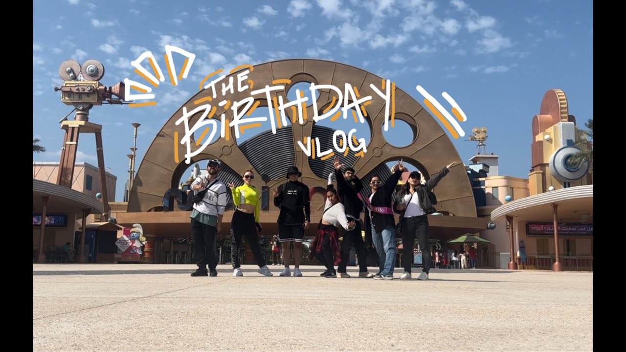 the birthday vlog in motiongate + after party  | Rei Co Vlogs
