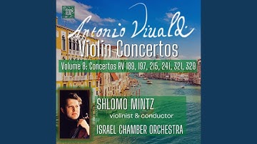 Violin Concerto in D Minor, RV 241: II. Grave