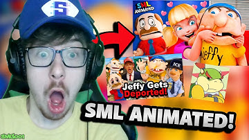 SML JEFFY GETS DEPORTED & HAS A CRAZY FAN GIRL! (GLIDERYTP REACTION)