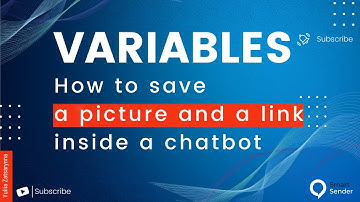 How to save a picture and a link inside a chatbot using the Smart Sender service