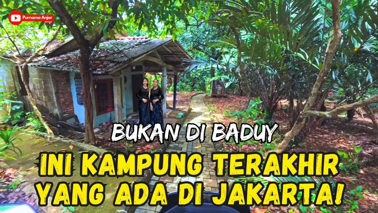 🍃 KAMPUNG TERSEMBUNYI DI JAKARTA! SERASA BUKAN DI IBU KOTA INDONESIA...