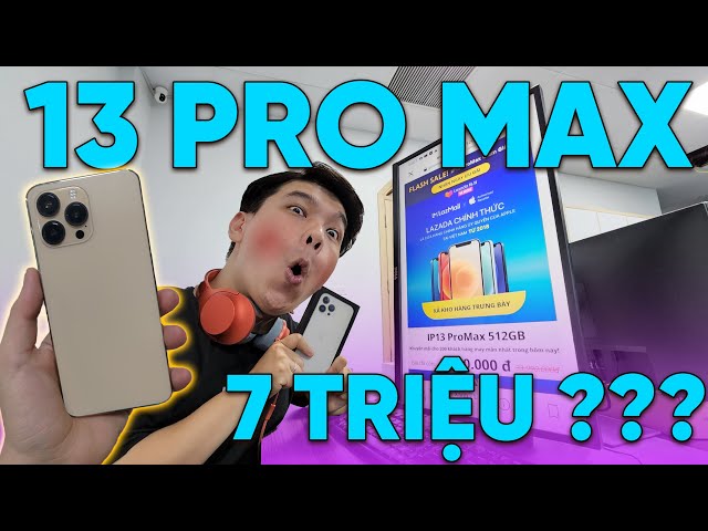 BỌN MÌNH ĐÃ BỊ LỪA MUA iPHONE 13 PRO MAX 7 TRIỆU NTN !??