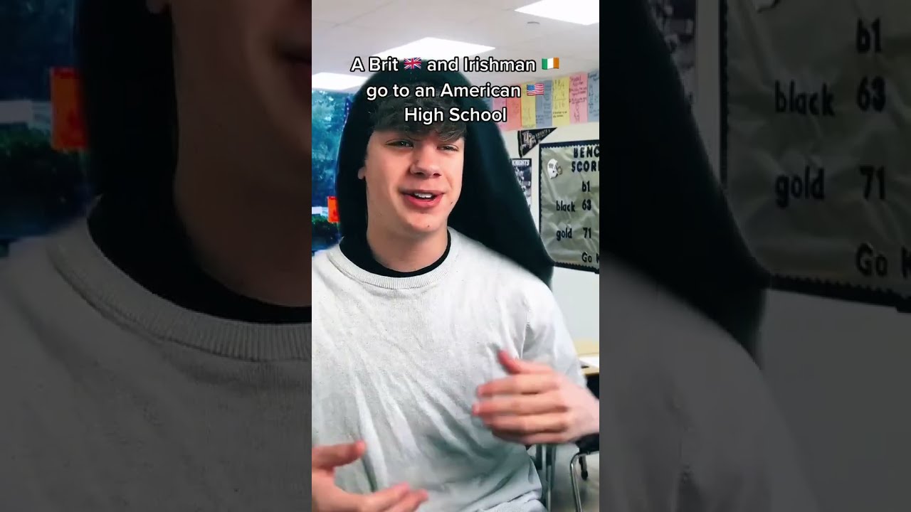 British And Irish Kid S First Day At American School