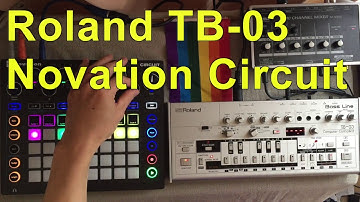 Roland TB-03 Novation Circuit  Acid