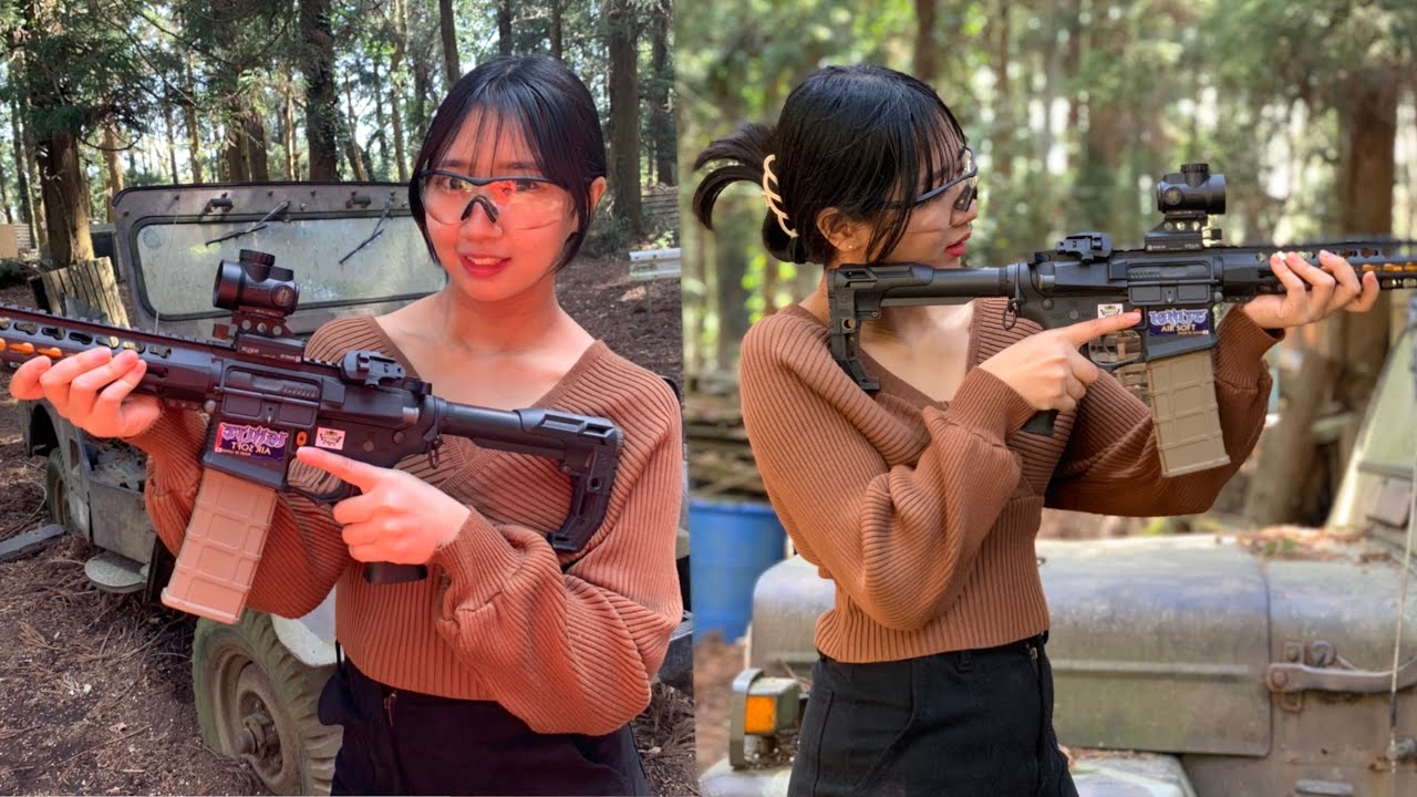 サバゲー女子、１９歳　in リトルヘッドショット