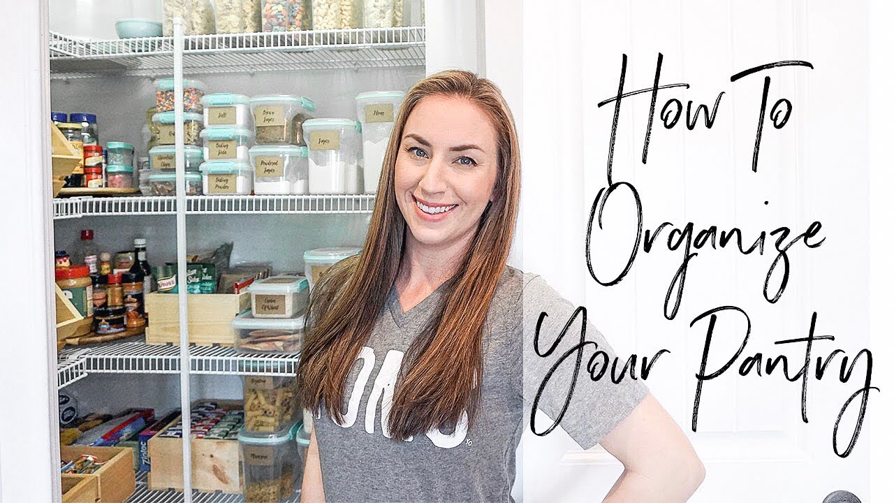 How To Organize Your Kitchen Pantry | Pantry Organization Tips