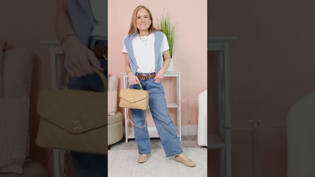 Casual Petite OOTD | T-shirt and Jeans Outfit 