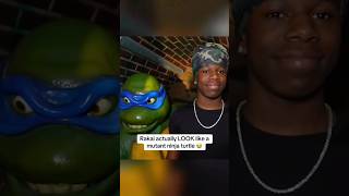 Rakai actually LOOK like a mutant ninja turtle 😭 #kaicenat #rakai #ninjaturtles #mafiathon3 #viral