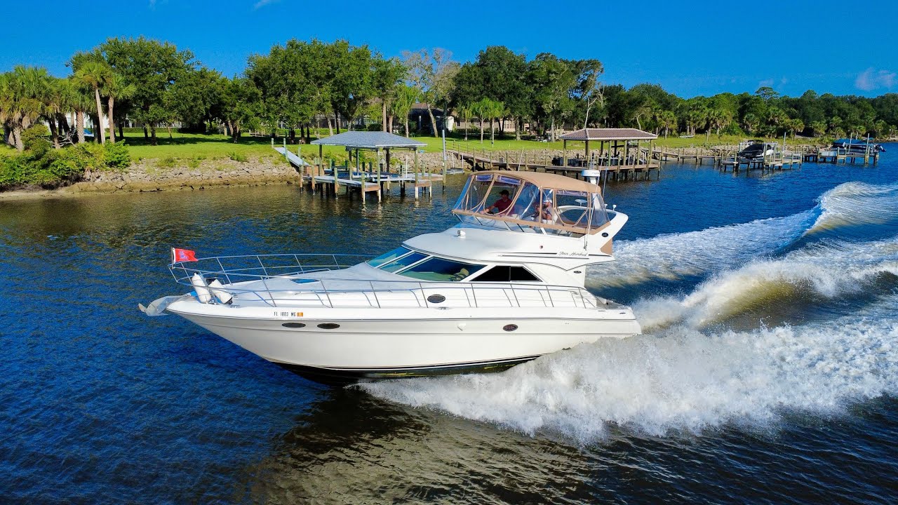 2003 Sea Ray 400 Sedan Bridge asking $199k contact 386.267.2160