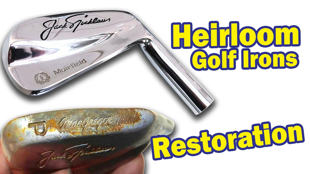 The Ultimate Golf Iron Re-Chrome: From Rust to Radiance - See the Owner's Reaction!