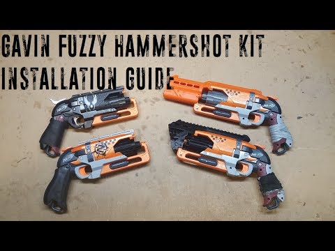 Videó: A Nerf Gun Modifikálása: Útmutató A Hammershot Kezdőinek (képek)