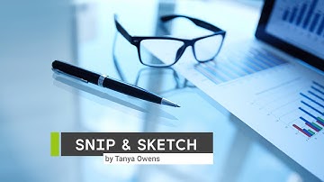 How to Make a Screen Capture using Snip and Sketch